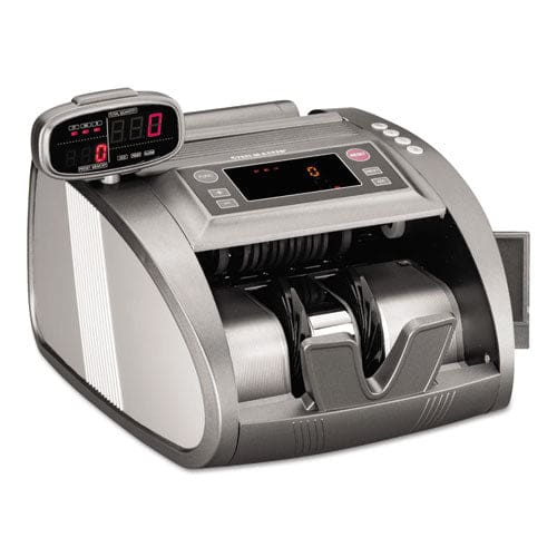 SteelMaster 4850 Bill Counter With Counterfeit Detection 1,900 Bills/min 12 X 14 X 9.63 Black - Office - SteelMaster®