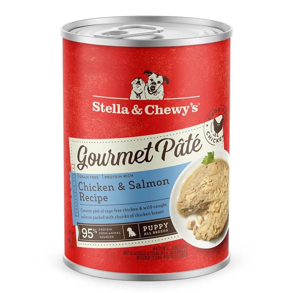 Stella and Chewys Dog Gourmet Pate Puppy Chicken and Salmon 12.5Oz - Pet Supplies - Stella and Chewys