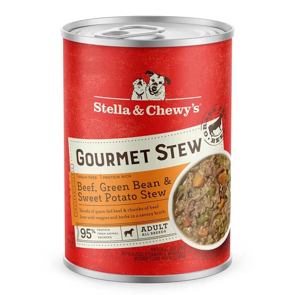 Stella and Chewys Dog Gourmet Stew Beef; Green Bean and Sweet Potato 12.5Oz - Pet Supplies - Stella and Chewys