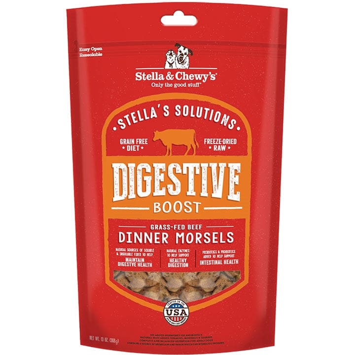 Stella and Chewys Dog Solutions Digestive Boost Beef 13 Oz - Pet Supplies - Stella and Chewys