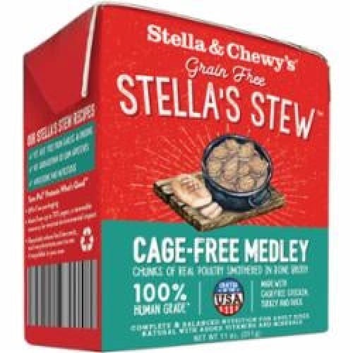 Stella and Chewys Dog Stew Cage Free Medley 11Oz (Case Of 12) - Pet Supplies - Stella and Chewys