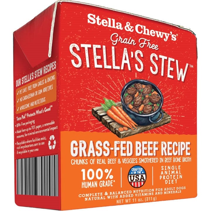 Stella and Chewys Dog Stew Grass Fed Beef 11Oz (Case Of 12) - Pet Supplies - Stella and Chewys