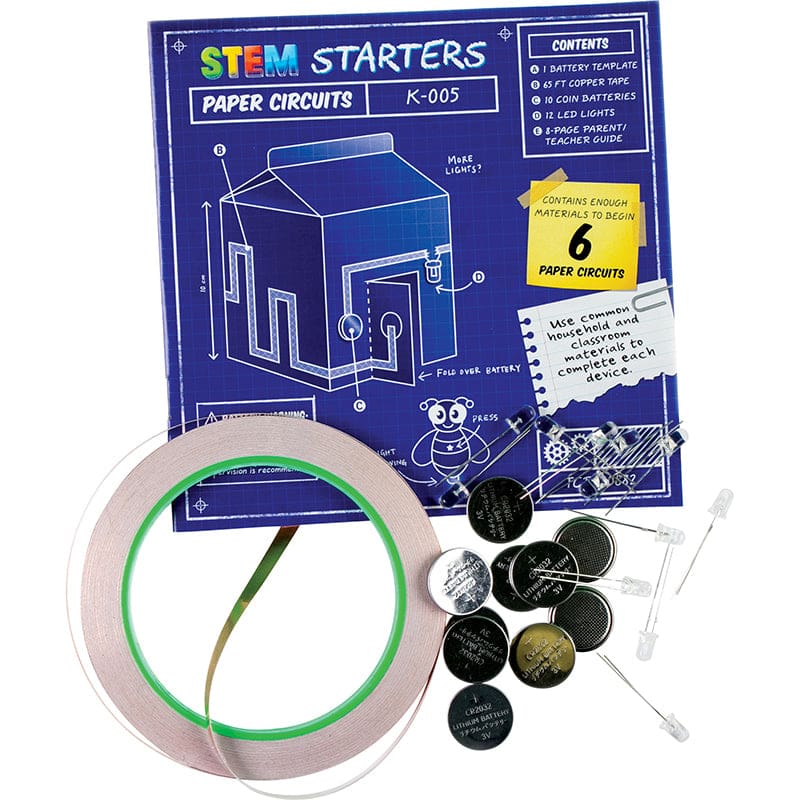 Stem Starters Paper Circuits (Pack of 3) - Experiments - Teacher Created Resources