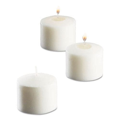 Sterno Food Warmer Votive Candles 10 Hour Burn 1.46d X 1.33’h White 288/carton - Food Service - Sterno®