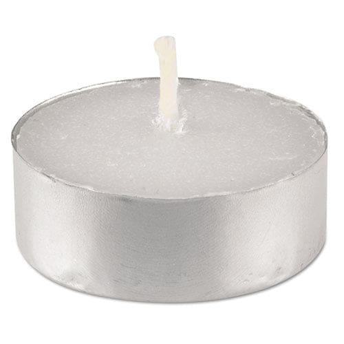 Sterno Tealight Candle 5 Hour Burn 0.5h White 50/pack 10 Packs/carton - Food Service - Sterno®