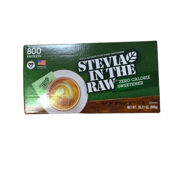 Stevia in the Raw Zero Calorie Sweetener Portion Packets, 800-count - ShelHealth.Com