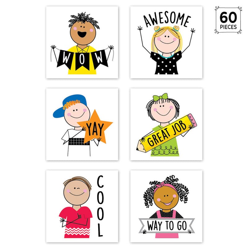 Stick Kids Rewards Stickers (Pack of 10) - Stickers - Creative Teaching Press