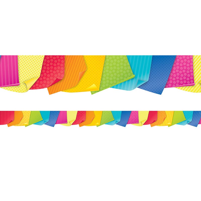 Sticky Notes Bold & Bright Border Ez Border (Pack of 8) - Border/Trimmer - Creative Teaching Press