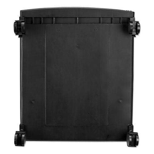 Storex Single-drawer Mobile Filing Cabinet 1 Legal/letter-size File Drawer Black/teal 14.75 X 18.25 X 12.75 - Furniture - Storex