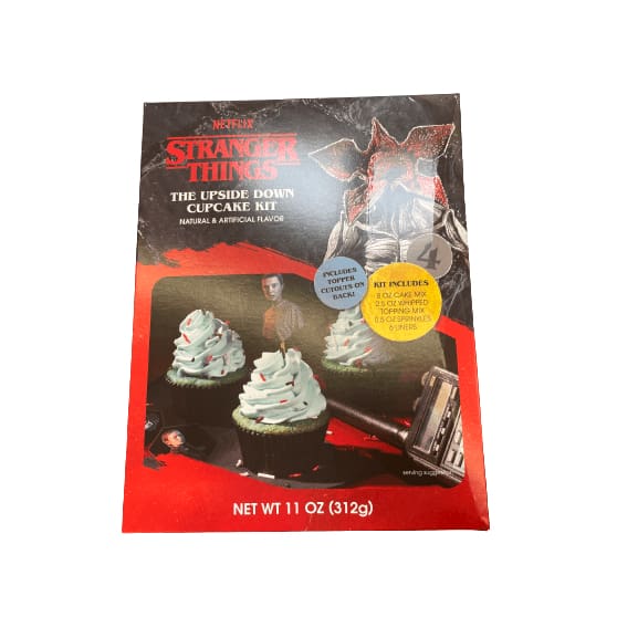 Stranger Things Stranger Things The Upside Down Cupcake Kit - Blue Velvet 11oz Baking Mix
