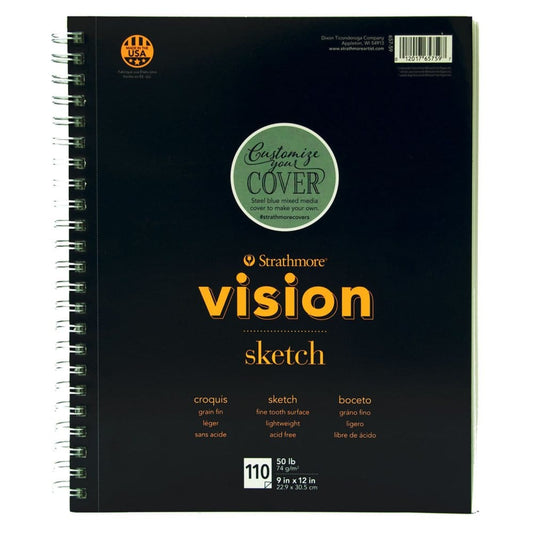 Strathmore Vison 300 Series Sketchbook 2 Pack - Drawing & Coloring - Strathmore