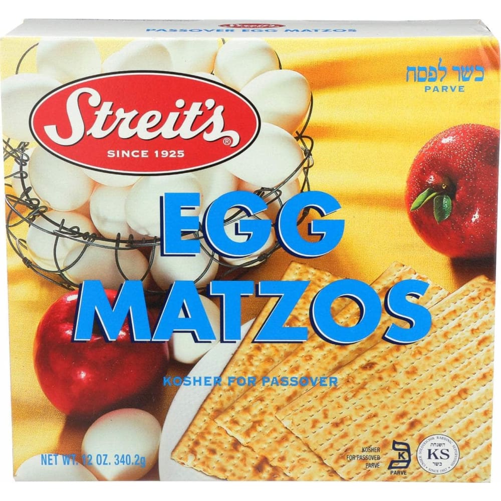 STREITS STREITS Egg Matzo, 12 oz