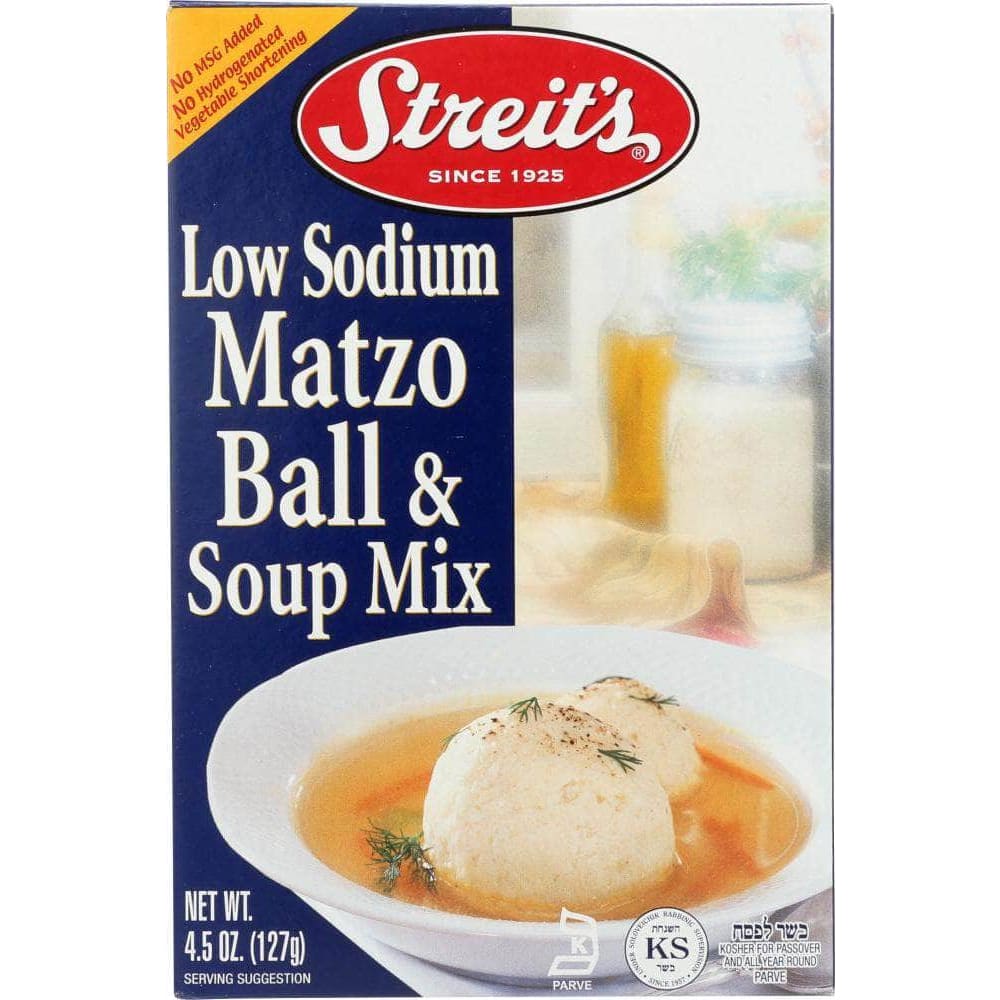 Streits Streits Matzo Ball Soup Low Sodium, 4.5 oz