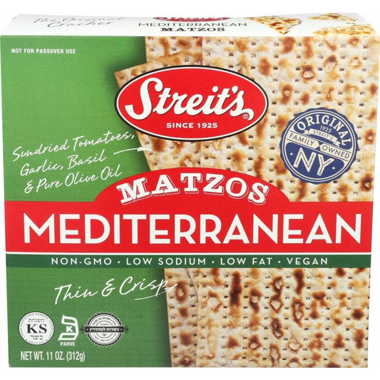 STREITS Streits Mediterranean Matzo, 11 Oz