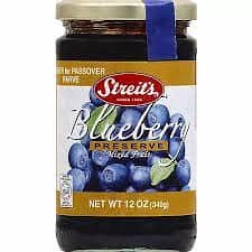 STREITS STREITS Preserve Blueberry, 12 oz