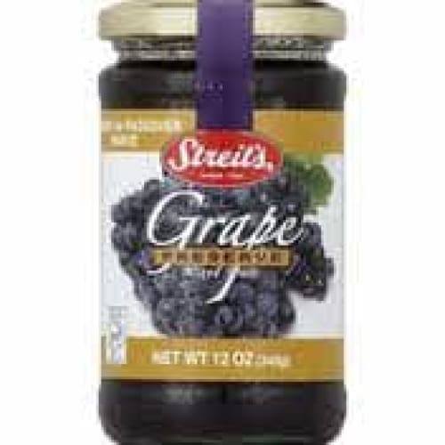 STREITS STREITS Preserve Grape, 12 oz