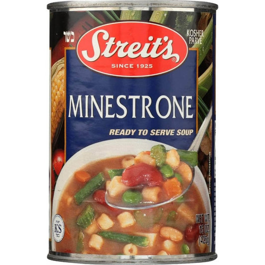 STREITS Streits Soup Rts Minestrone, 15 Oz