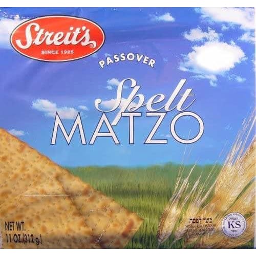 STREITS STREITS Spelt Matzo Passover, 11 oz