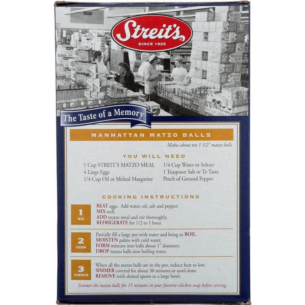 Streits Streits Unsalted Matzo Meal, 12 oz