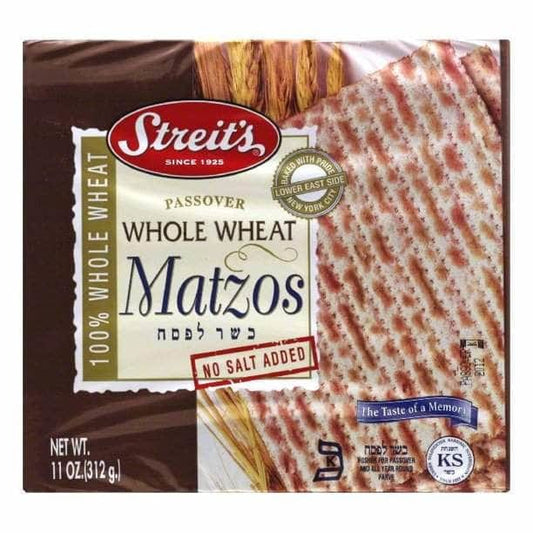 STREITS STREITS Whole Wheat Matzo, 11 oz