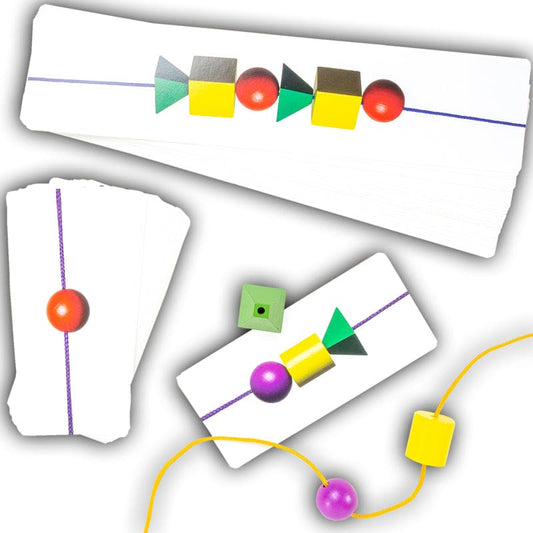Stringing Beads Set Of 144 Language Builder - Language Arts - Stages Learning Materials