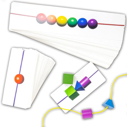 Stringing Beads Set Of 384 Language Builder - Language Arts - Stages Learning Materials