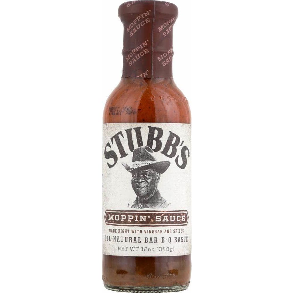 Stubbs Stubb's All-Natural Bar-B-Q Baste Moppin' Sauce, 12 Oz