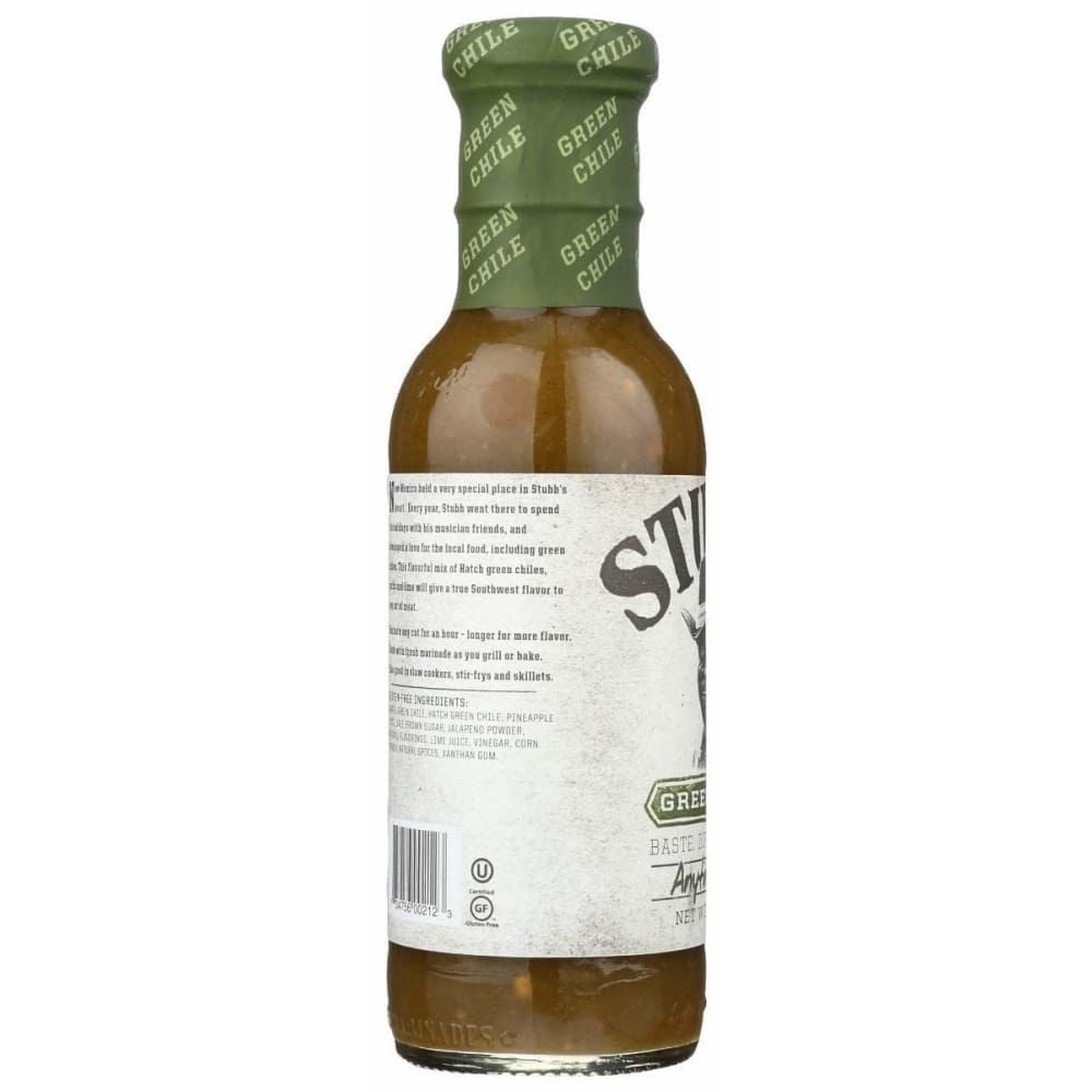 STUBBS Stubbs Green Chile Anytime Sauce, 12 Oz