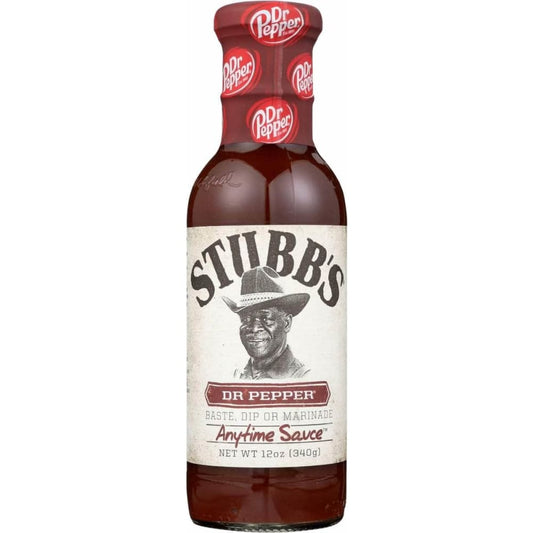 STUBBS Stubbs Sauce Anytime Dr Pepper, 12 Oz