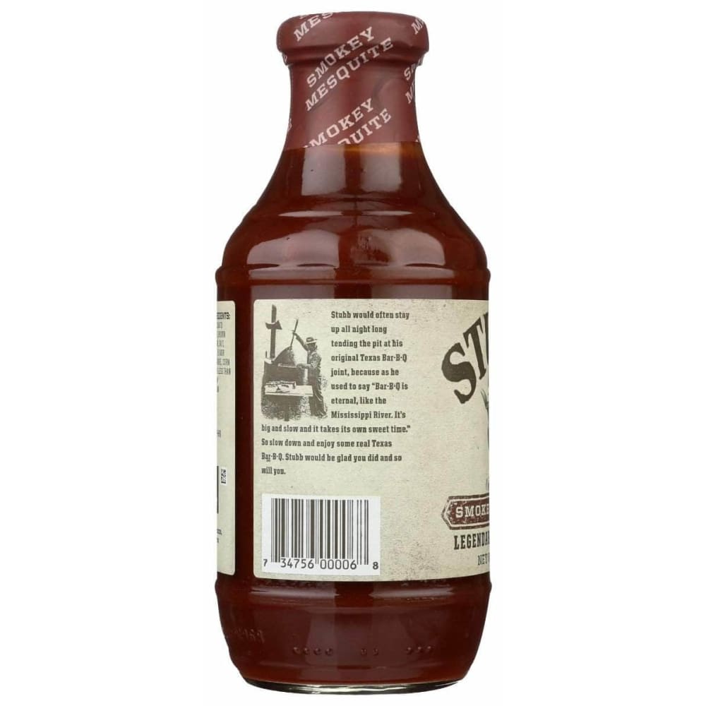 STUBBS Stubbs Sauce Bbq Smky Mesquite, 18 Oz