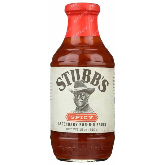 STUBBS Stubbs Sauce Bbq Spicy, 18 Oz