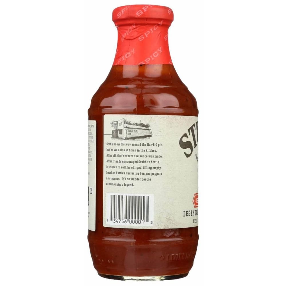 STUBBS Stubbs Sauce Bbq Spicy, 18 Oz