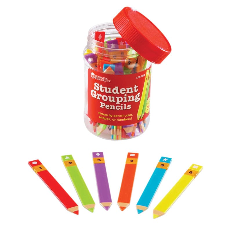 Student Grouping Pencils Set Of 36 (Pack of 2) - Classroom Management - Learning Resources