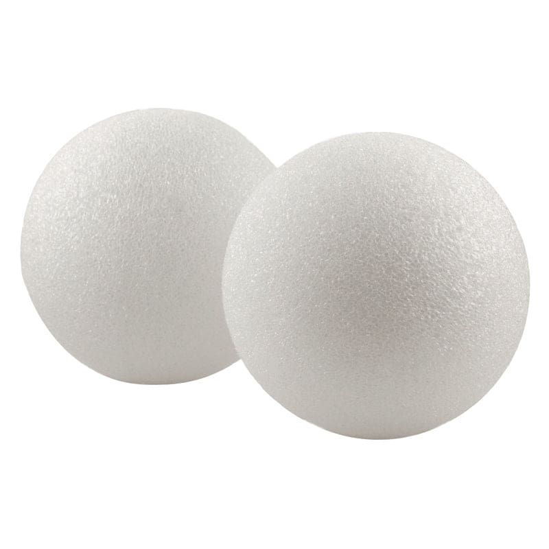 Styrofoam 6In Balls Pack Of 6 - Styrofoam - Hygloss Products Inc.