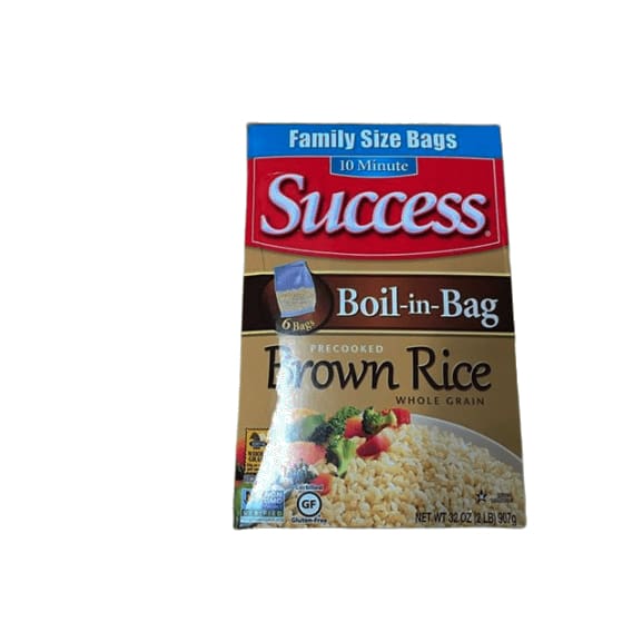 Success Rice Boil In Bag Brown Rice, 32OZ | ShelHealth