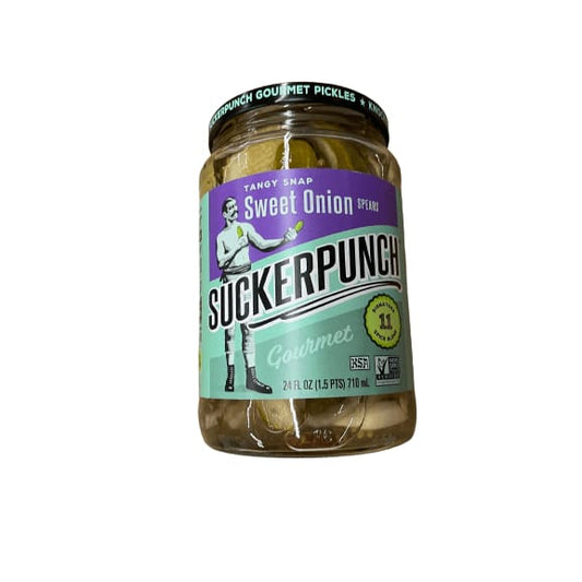 SuckerPunch SuckerPunch Tangy Snap Sweet Onion Spears, 24 fl oz.