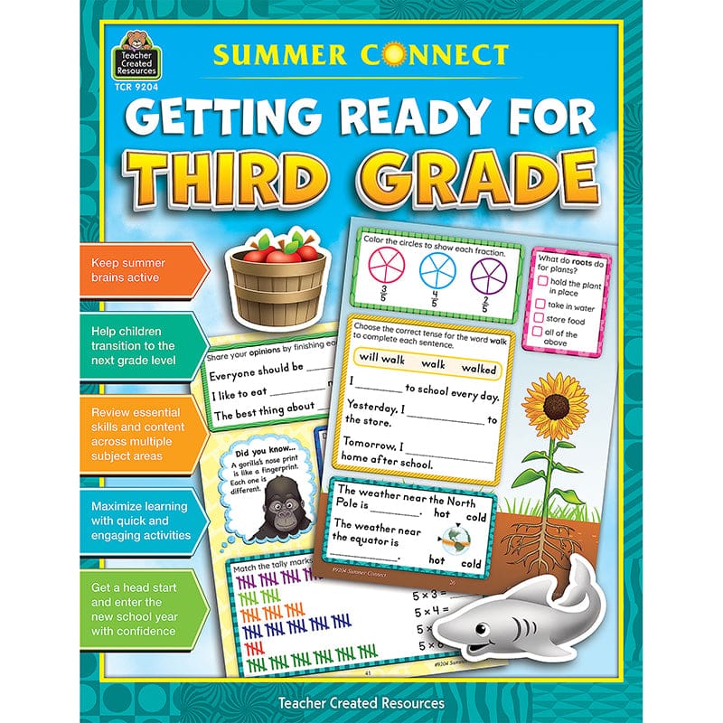 Summer Connect Getting Ready Gr 3 (Pack of 10) - Skill Builders - Teacher Created Resources
