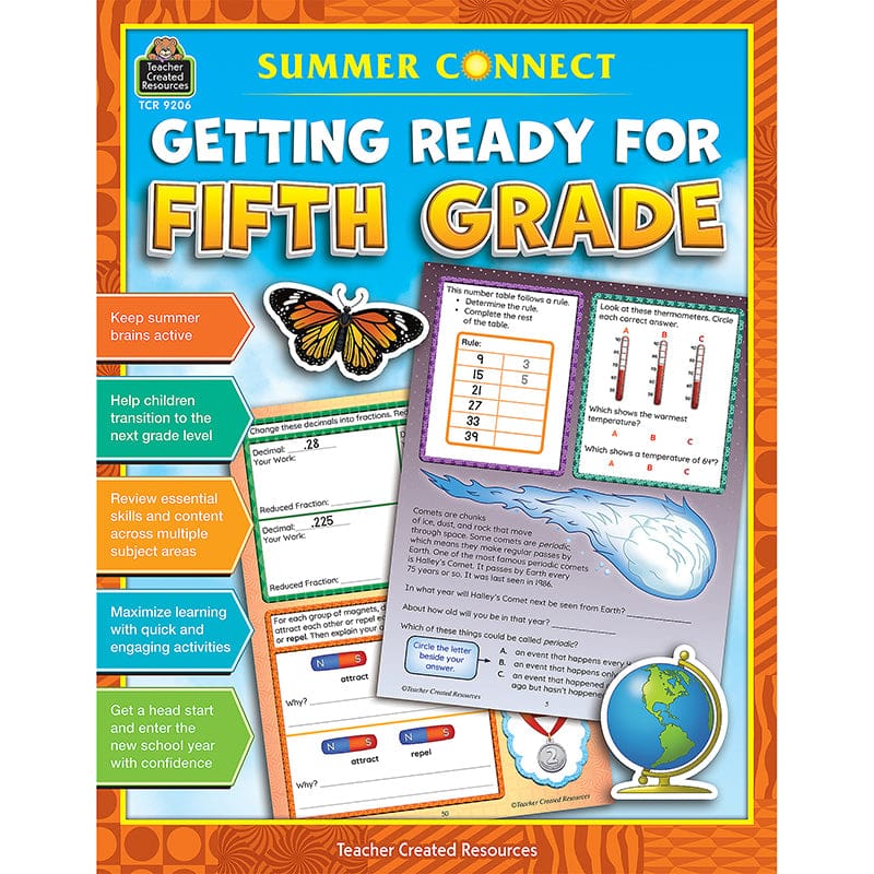 Summer Connect Getting Ready Gr 5 (Pack of 10) - Skill Builders - Teacher Created Resources