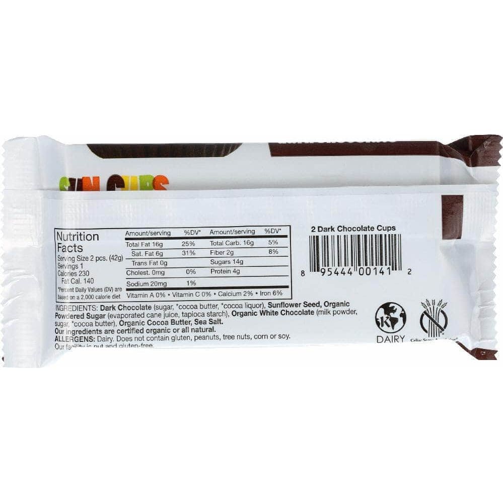 Free2B Foods Sun Cups Sunflower Butter Cups Dark Chocolate 2 Cups, 1.5 Oz