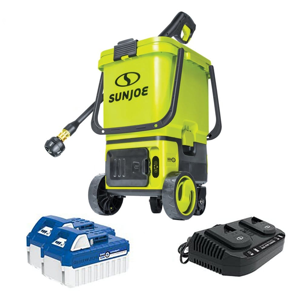 Sun Joe 24V-X2-PW1200 48V iON+ Cordless Pressure Washer Kit - Pressure Washers & Accessories - Sun Joe