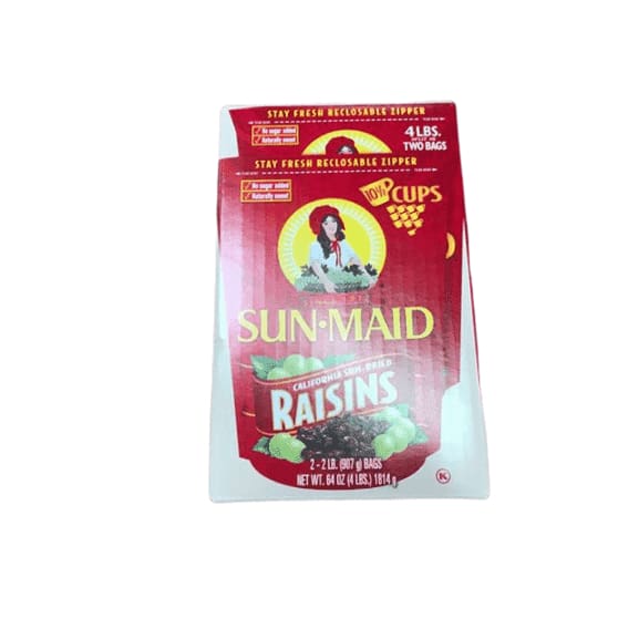 Sun Maid California Raisins, 4 lbs. - ShelHealth.Com