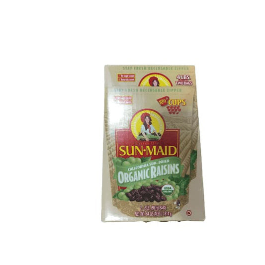 Sun Maid Organic Raisins, 64 Ounce - ShelHealth.Com