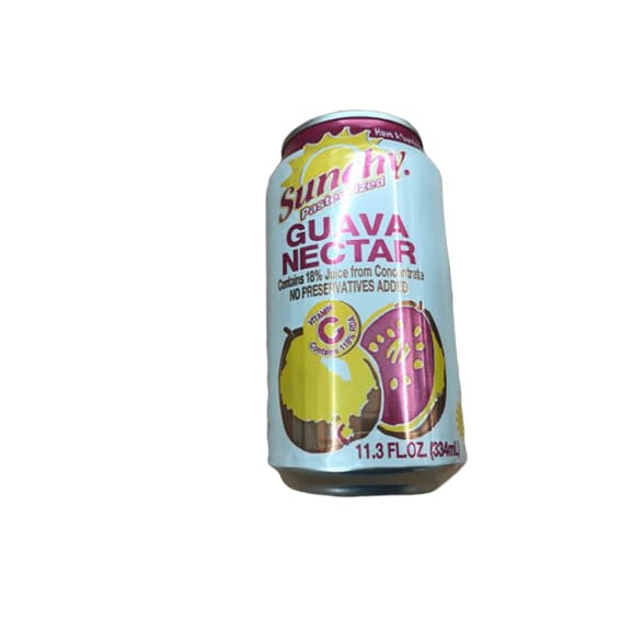 Sunchy Guava Nectar, 11.3 fl oz - ShelHealth.Com