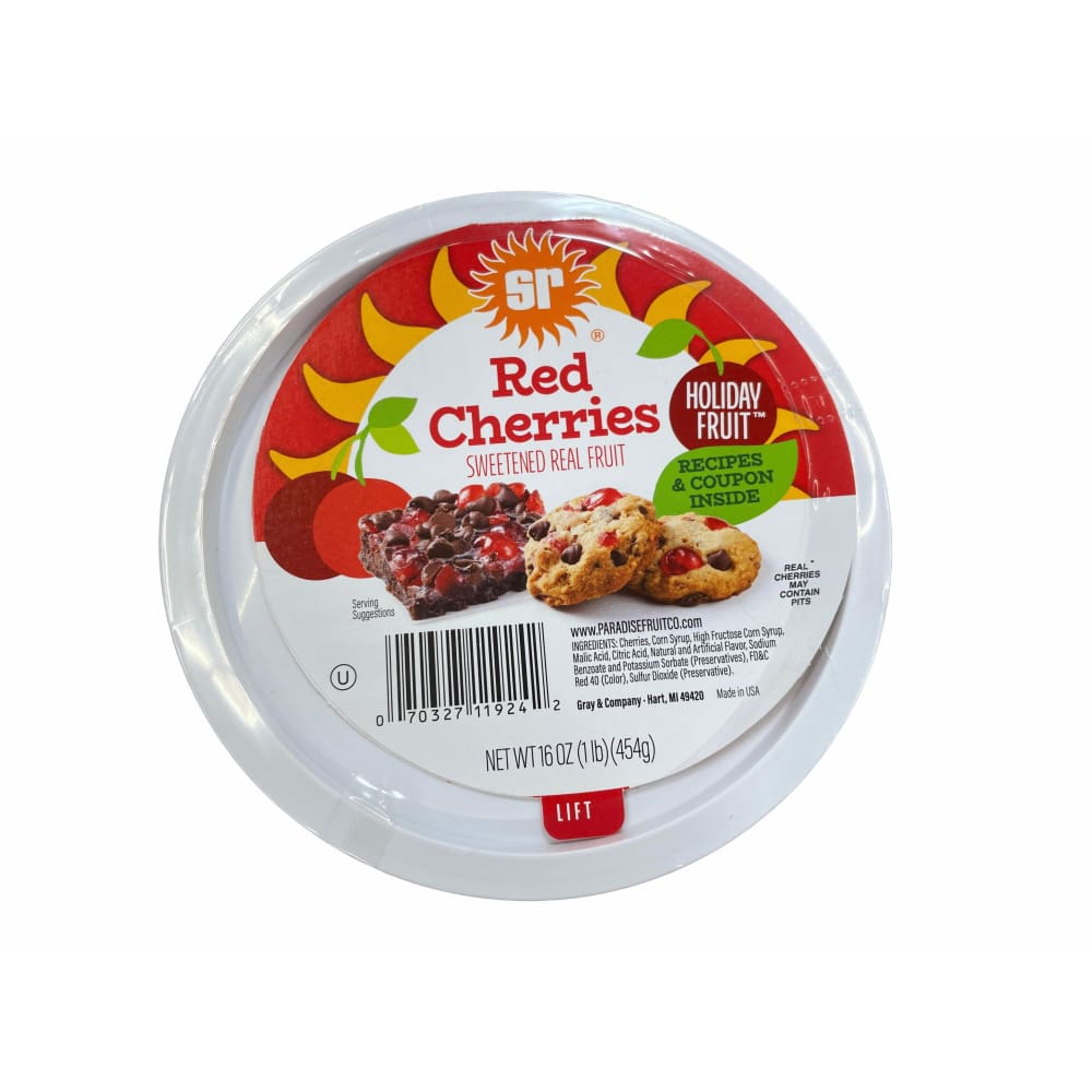 V.I.P. Sunripe Candied Red Cherries Mix, 16 oz.