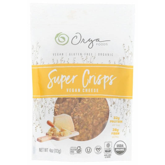 SUPER CRISPS Super Crisps Crisp Vegan Cheese, 4 Oz