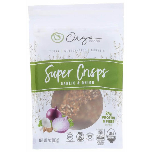SUPER CRISPS Super Crisps Crisps Garlic Onion Super, 4 Oz