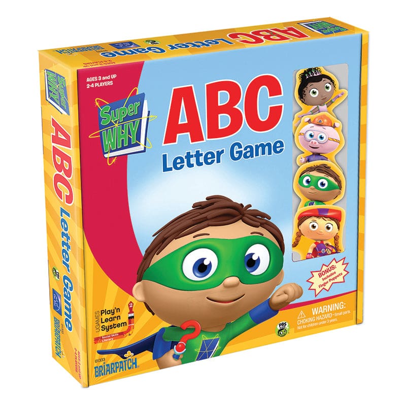 Super Why Abc Letter Game (Pack of 2) - Language Arts - University Games