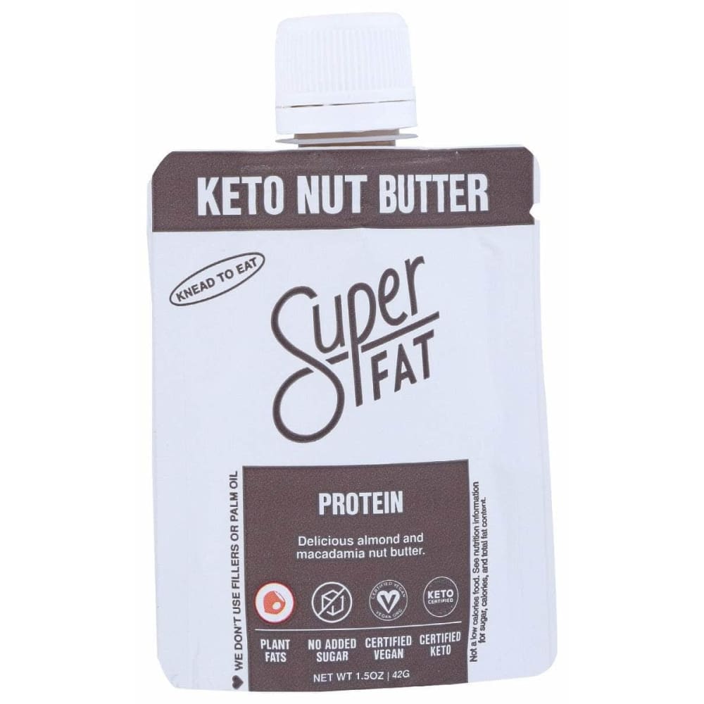SUPERFAT Grocery > Pantry SUPERFAT: Protein Keto Nut Butter, 1.5 oz