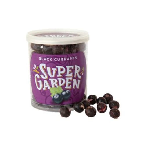 SUPERGARDEN Freeze Dried Blackcurrants 1.06 oz. (30 g.) - SUPERGARDEN