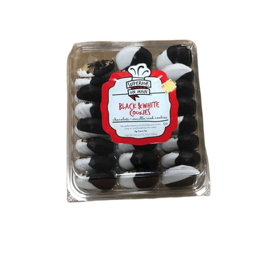 Superior On Main Black & White Cookies, 24 oz,. - ShelHealth.Com